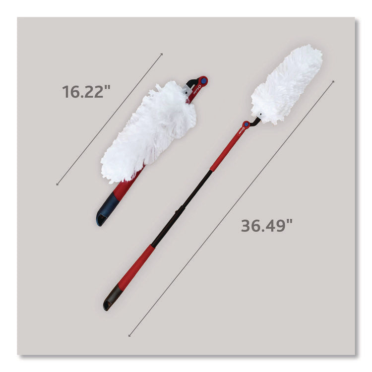 Flex and Catch Heavy-Duty Dusting Kit, 1 Duster Wand and 3 Refills, 6/Carton