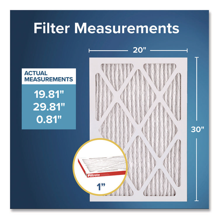 Allergen Defense Air Filter, 20 x 30, 4/Carton
