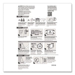 Picture Hanging Strips, X-Large, Removable, Holds up to 20 lbs per 4 Pairs, 8 Pairs/Pack