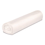 Low Density Can Liners, 16 gal, 0.5 mil, 24 x 32, White, Coreless Roll, 50 Bags/Roll, 10 Rolls/Carton