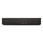 External Portable Hard Drive, 2 TB, USB 3.0, Black