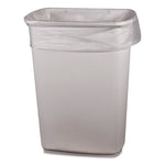 Linear Low-Density Can Liners, 33 gal, 1 mil, 33" x 39", Clear, 150/Carton