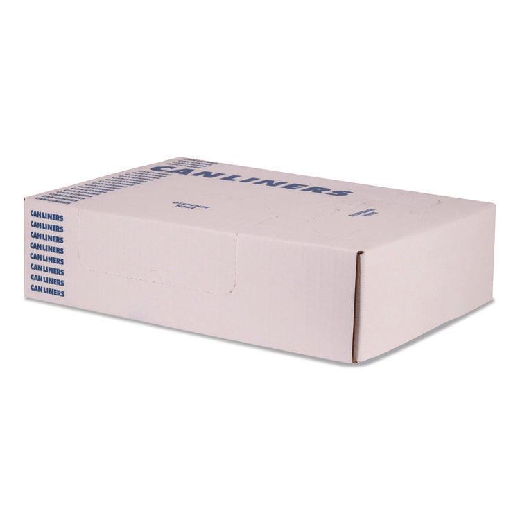 Linear Low-Density Can Liners, 33 gal, 1 mil, 33" x 39", Clear, 150/Carton