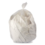 Linear Low-Density Can Liners, 33 gal, 1 mil, 33" x 39", Clear, 150/Carton