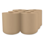 Select Roll Paper Towels, 1-Ply, 7.9" X 800 Ft, Natural, 6/carton