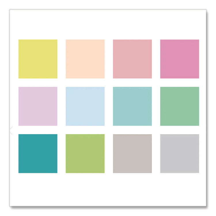 Pigment Brush Pen Set, Medium Firm, Assorted Pastel Colors, 12/Pack