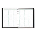 Plan and Link Weekly Appointment Planner, 11" x 9.06", Black Cover, 12-Month (Jan to Dec): 2025