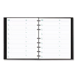 Plan and Link Weekly Appointment Planner, 11" x 9.06", Black Cover, 12-Month (Jan to Dec): 2025