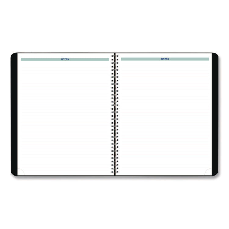 Plan and Link Monthly Planner, 11" x 9.06", Black Cover, 16-Months: Sept 2024 to Dec 2025