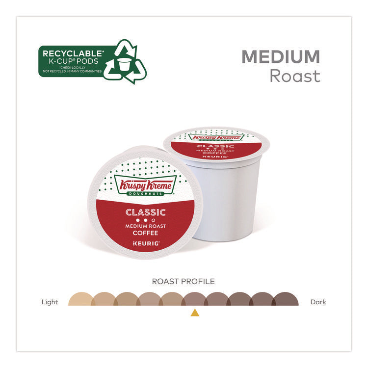 Classic Coffee K-Cups, Medium Roast, 0.33 oz, 48/Box