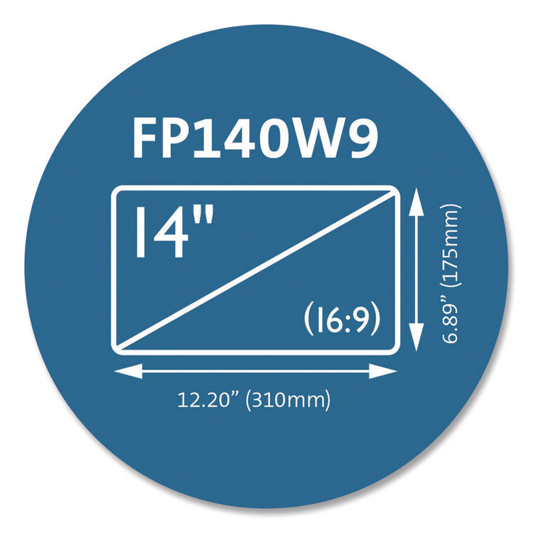 Laptop Privacy Screen for 14" Monitors, 16:9 Aspect Ratio