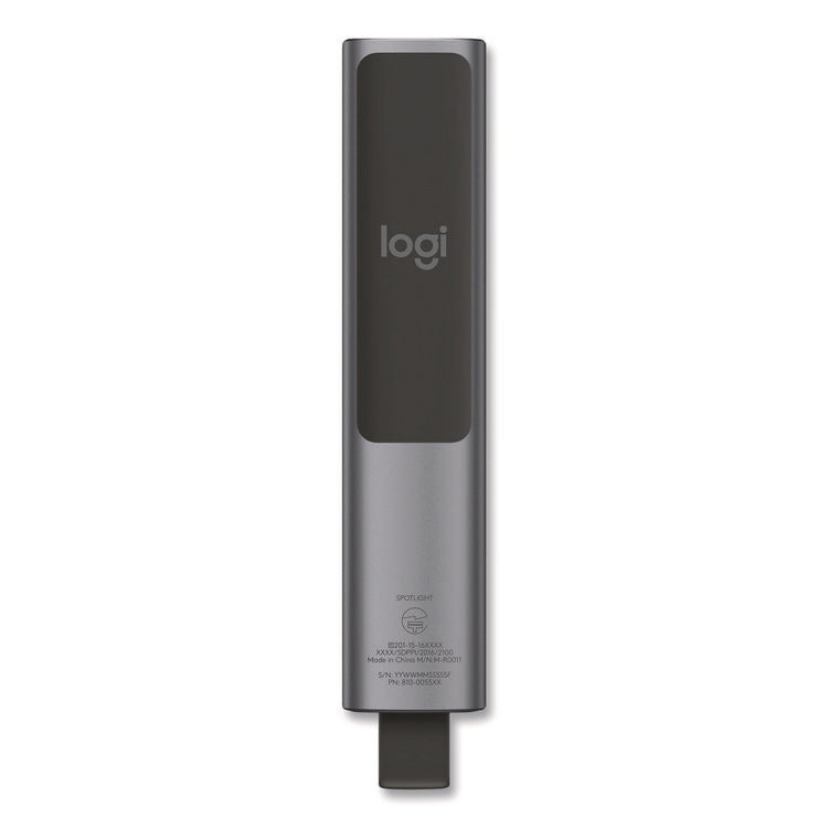 Spotlight Presentation Remote, Projects 100 ft, Slate