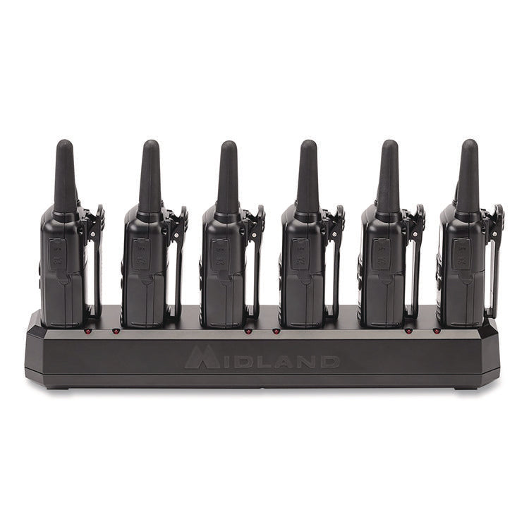 Biztalk Two-Way Business Radio Bundle, 36 Channels, 6/Pack