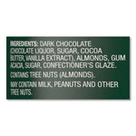 Dipped Almonds, Dark Chocolate, (8) 1 oz Bags