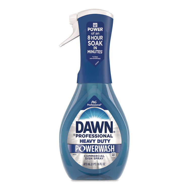 Heavy Duty Powerwash Commercial Dish Spray, Fresh Scent, 16 oz Spray Bottle