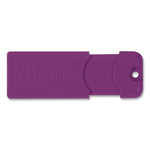 PinStripe USB 3.2 Flash Drive, 64 GB, Assorted Colors, 5/Pack