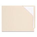 File Pocket, End Tab, Letter Size, Manila, 100/Box
