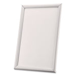Poster Frame, Aluminum, 17 x 11 Insert, Silver