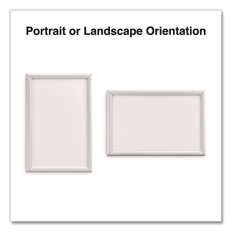 Poster Frame, Aluminum, 17 x 11 Insert, Silver