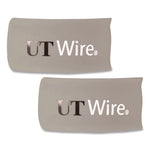 Speedy-Wrap Magnetic Cable Wrap, 0.82" X 10", Gray, 2/pack