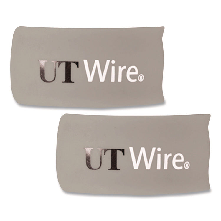 Speedy-Wrap Magnetic Cable Wrap, 0.82" X 10", Gray, 2/pack