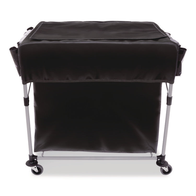 Storage/trash Compartment Cover, Cloth, Black