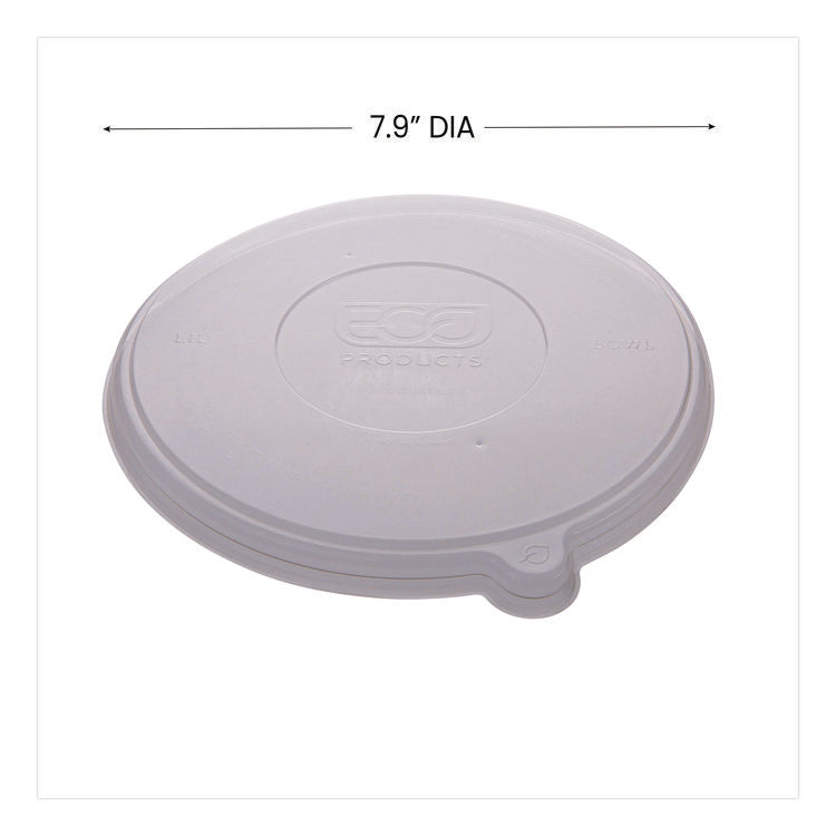 Worldview 100 Percent Recycled Content Lid, 7.93" Diameter x 0.6" h, Clear, 400/Carton