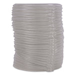 Worldview 100 Percent Recycled Content Lid, 7.93" Diameter x 0.6" h, Clear, 400/Carton