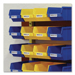 Surface Safe Id Labels, Inkjet/laser Printers, 0.88 X 2.63, White, 33/sheet, 25 Sheets/pack
