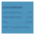 Concentrated Regular Disinfecting Bleach, 81 oz Bottle, 6/Carton
