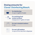 Concentrated Regular Disinfecting Bleach, 81 oz Bottle, 6/Carton