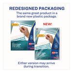 Print and Apply Index Maker Clear Label Dividers, Copiers, 5-Tab, 11 x 8.5, White, 5 Sets