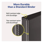 Mini Size Protect And Store View Binder With Round Rings, 3 Rings, 1" Capacity, 8.5 X 5.5, Blue