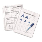Economy Weight Sheet Protector, Light-Duty, Side: 3-Hole Punched, Top Load 8.5 x 11 Insert, Semi-Clear Front, 100/Box