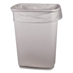 Low-Density Waste Can Liners, 16 gal, 0.5 mil, 24 x 32, Clear, Perforated Roll, 500/Carton