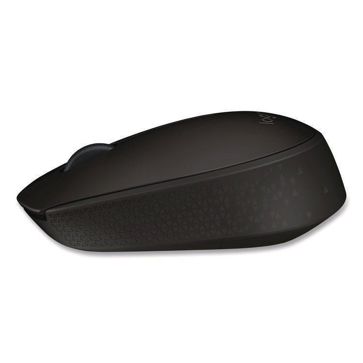 M170 Wireless Mouse, 2.4 GHz Frequency/33 ft Wireless Range, Left/Right Hand Use, Black