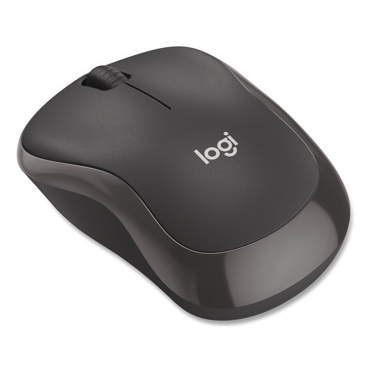 M240 Silent Bluetooth Mouse, 33 ft Wireless Range, Left/Right Hand Use, Graphite