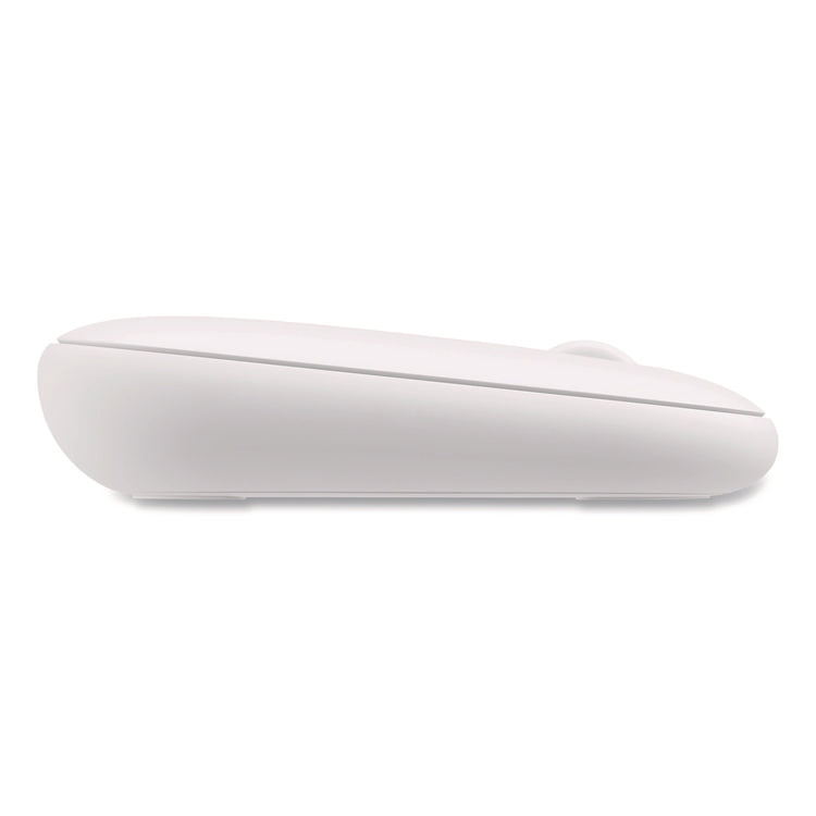 MK470 Slim Wireless Keyboard and Mouse Combo, 2.4 GHz/33 ft Wireless Range, Off-White