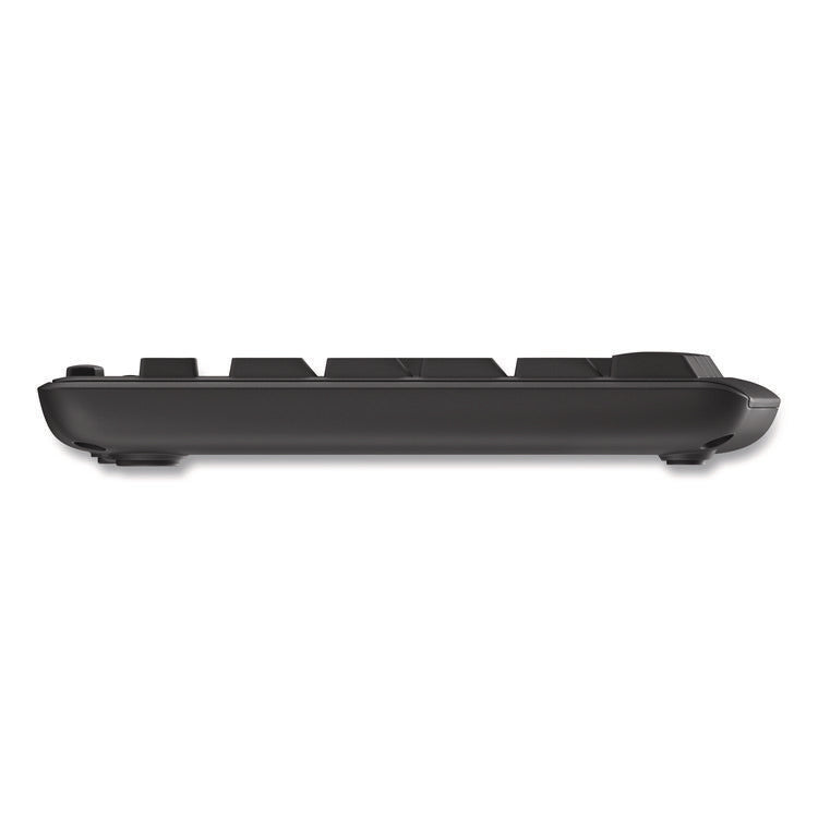 MK295 Silent Wireless Combo, 2.4 GHz Frequency/33 ft Wireless Range, Graphite