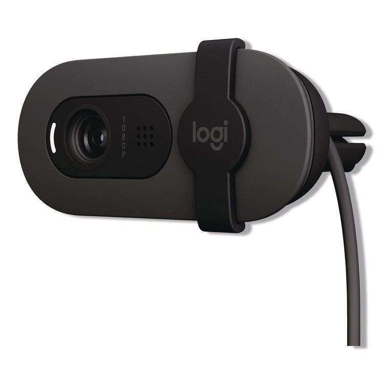 Brio 105 Business Webcam, 1920 pixels x 1080 pixels, 2 Mpixels, Black