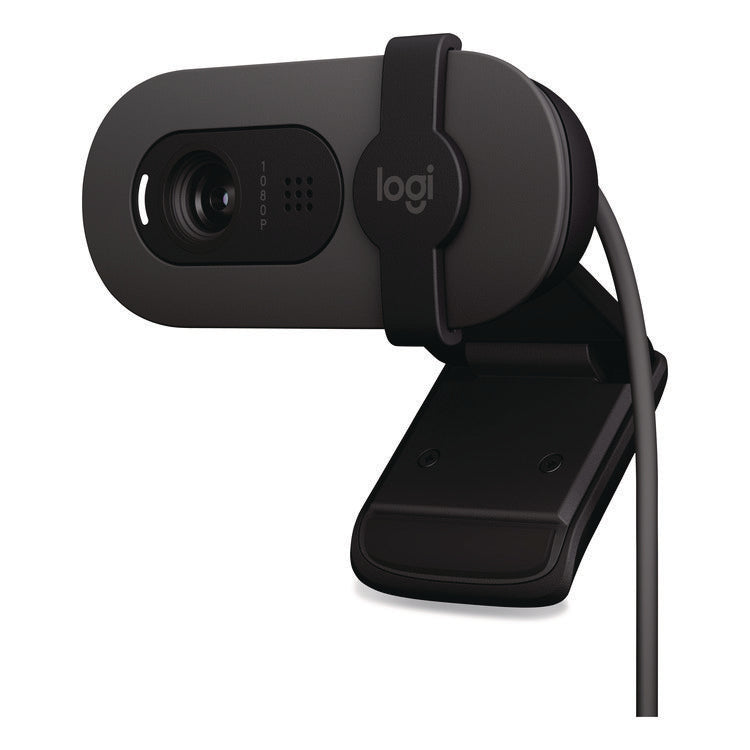 Brio 105 Business Webcam, 1920 pixels x 1080 pixels, 2 Mpixels, Black