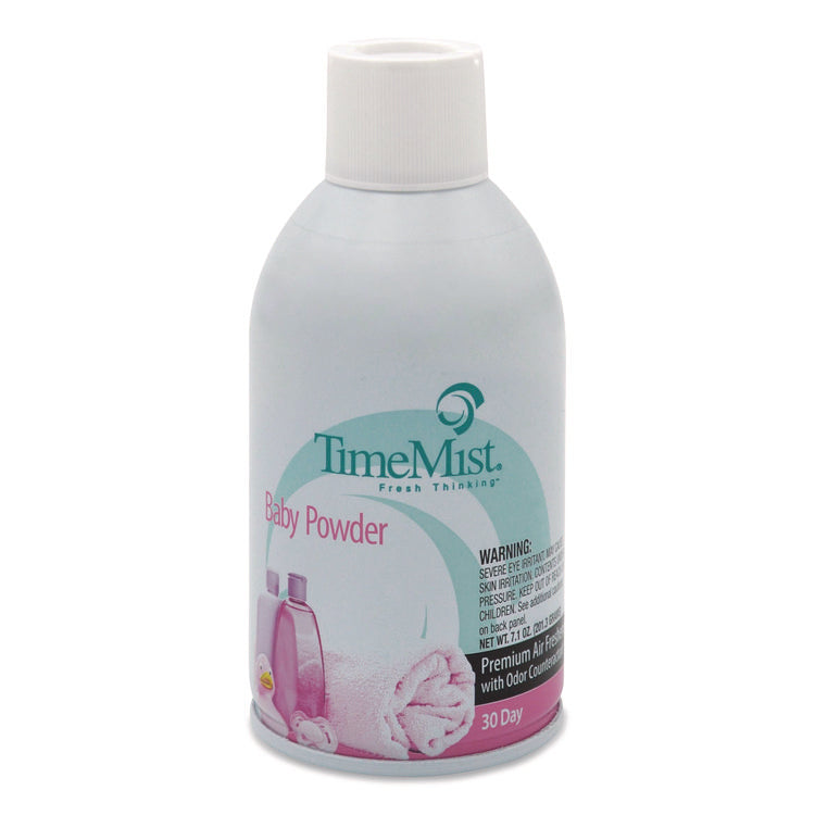 Premium Metered Air Freshener Refill, Baby Powder, 7.1 oz Aerosol Spray