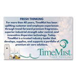 Premium Metered Air Freshener Refill, Vanilla Cream, 5.3 Oz Aerosol Spray, 12/carton