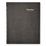 Plan and Link Weekly Appointment Planner, 9.25" x 7.25", Black Cover, 12-Month (Jan to Dec): 2025
