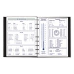 Plan and Link Weekly Appointment Planner, 9.25" x 7.25", Black Cover, 12-Month (Jan to Dec): 2025