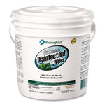 Botanical Disinfectant Wipes, 6 x 7, Light Lemon and Thyme, 250/Bucket