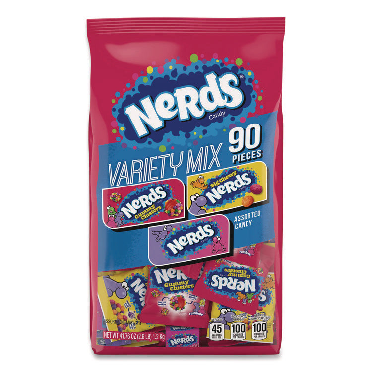 Variety Mix, 90 Pieces, Assorted Flavors, 2.6 lb Bag