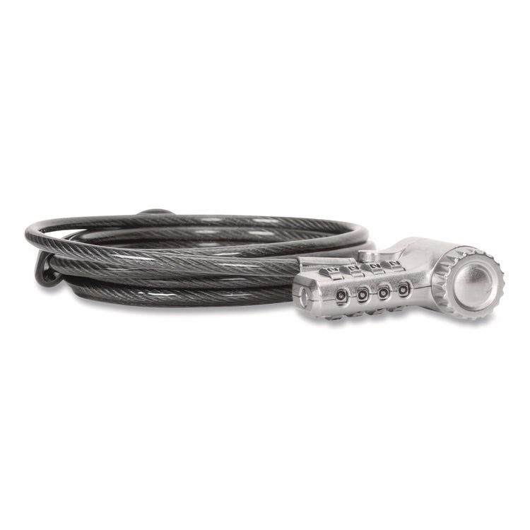 DEFCOM Ultimate Universal Serialized Combination Lock, 6.5 ft Cable