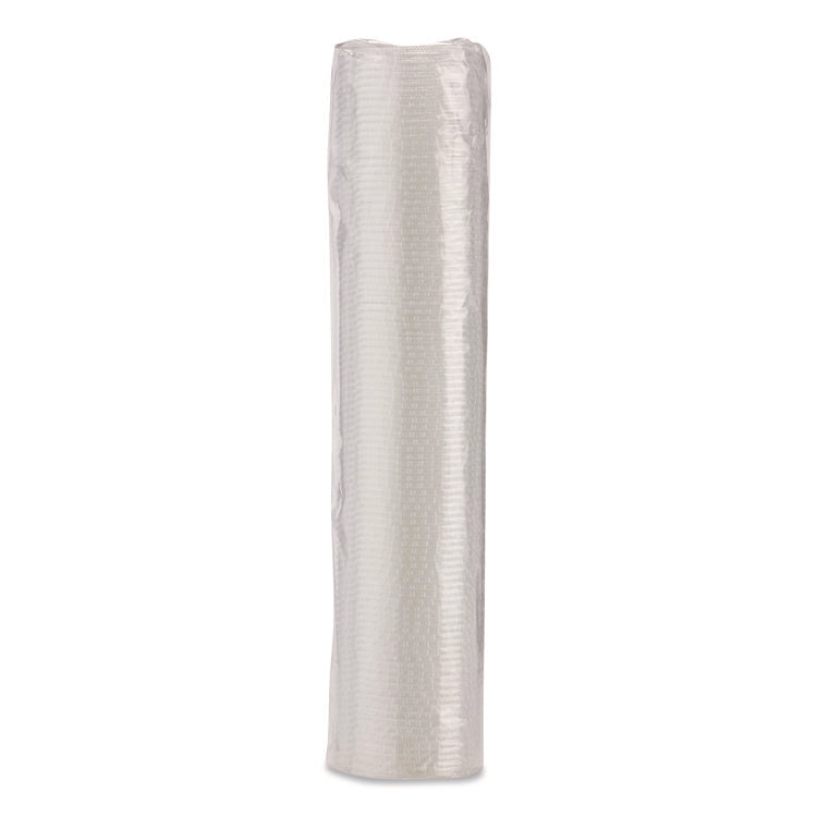 Plastic Portion Cup Lid, Fits 1.5 oz to 2 oz Cups, Clear, 100/Sleeve, 24 Sleeves/Carton