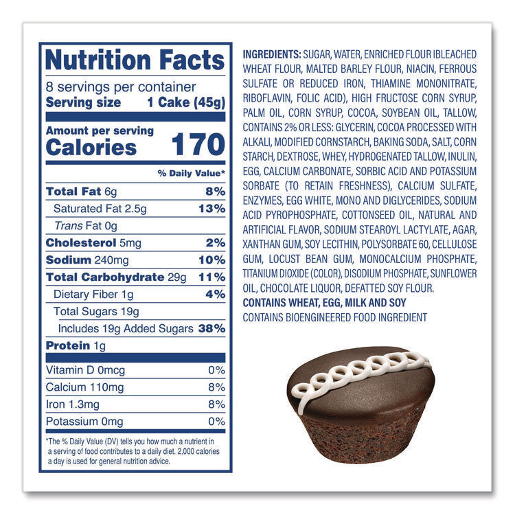 Twinkies and Chocolate CupCakes Variety Pack, (2) 13.58 oz 10 Pack Twinkies and (2) 12.7 oz 8 Pack CupCakes/Carton